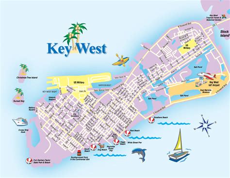 map of key west drive